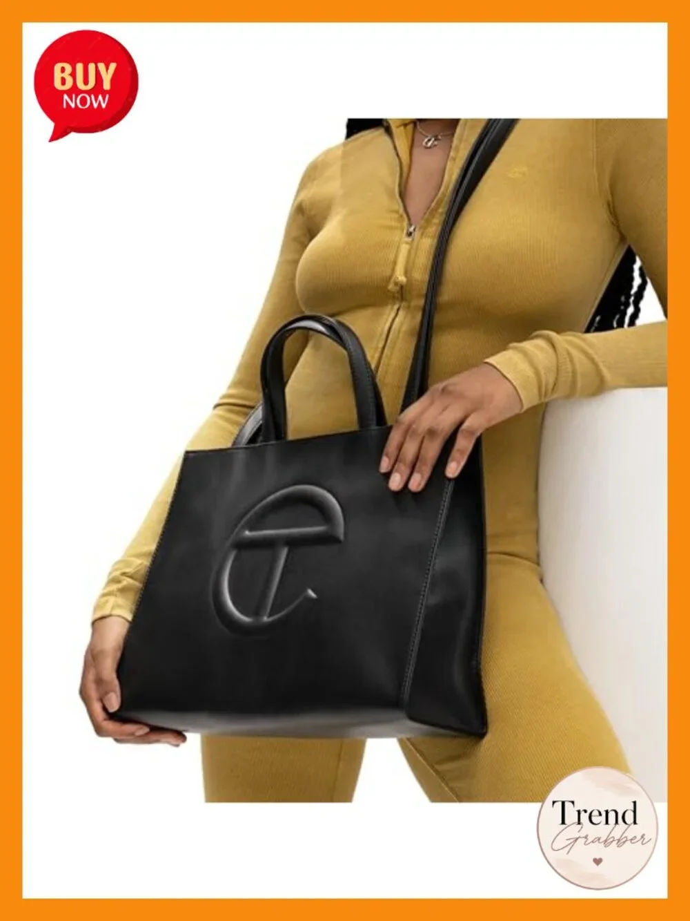 Medium Tote Bag with Cross-Body Strap